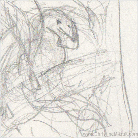 Tiny Dragon Process Part 2 – Drawing